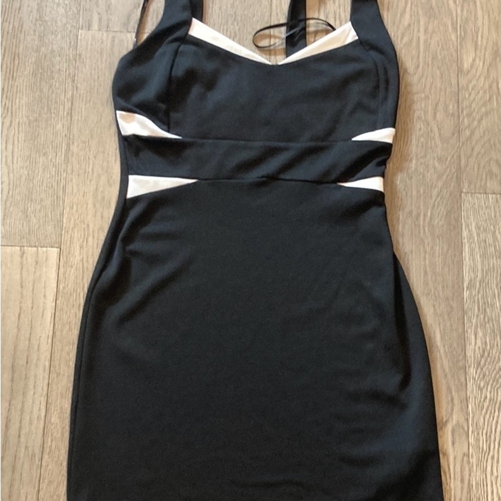 XXI Black and White Mini Dress